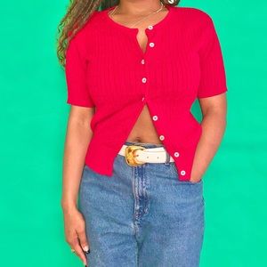 Women’s Red Sweater